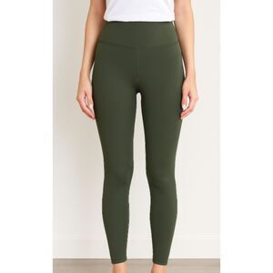 MOTF Legging Yoga Pants Women’s XS Olive Green High Waist Compression Skinny